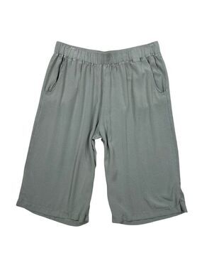 Sound/Style Khaki Olive Pull-On Capri Pants Size XL